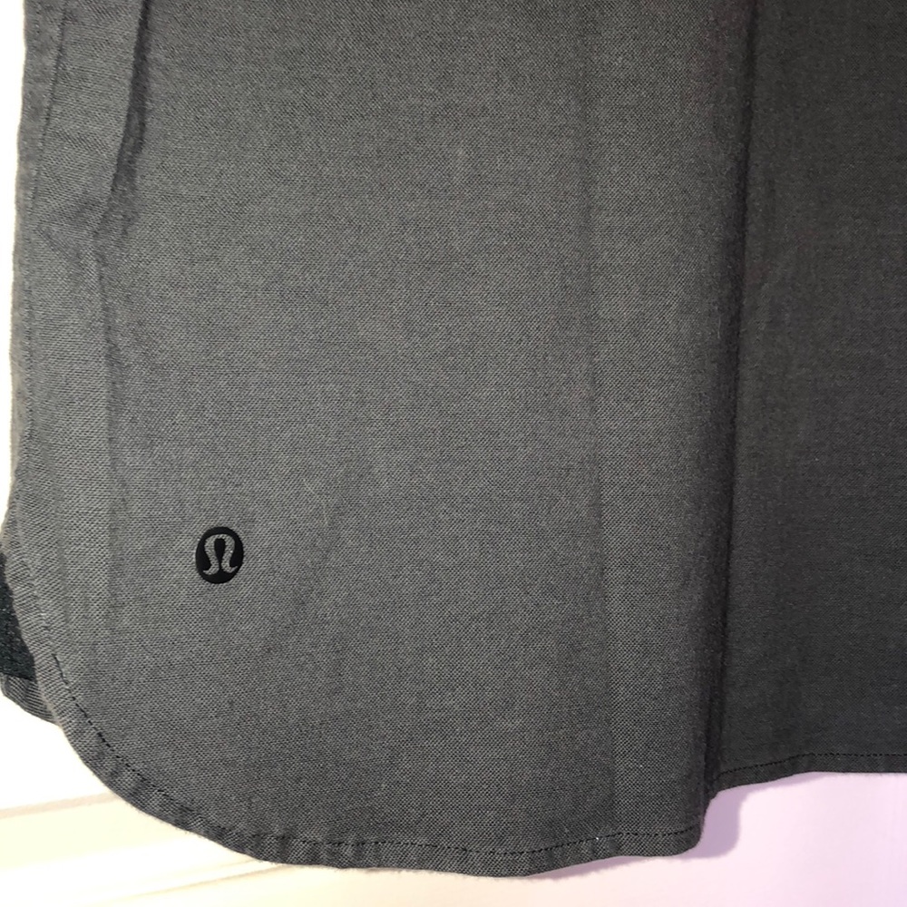 Mixed material snap-up shirt